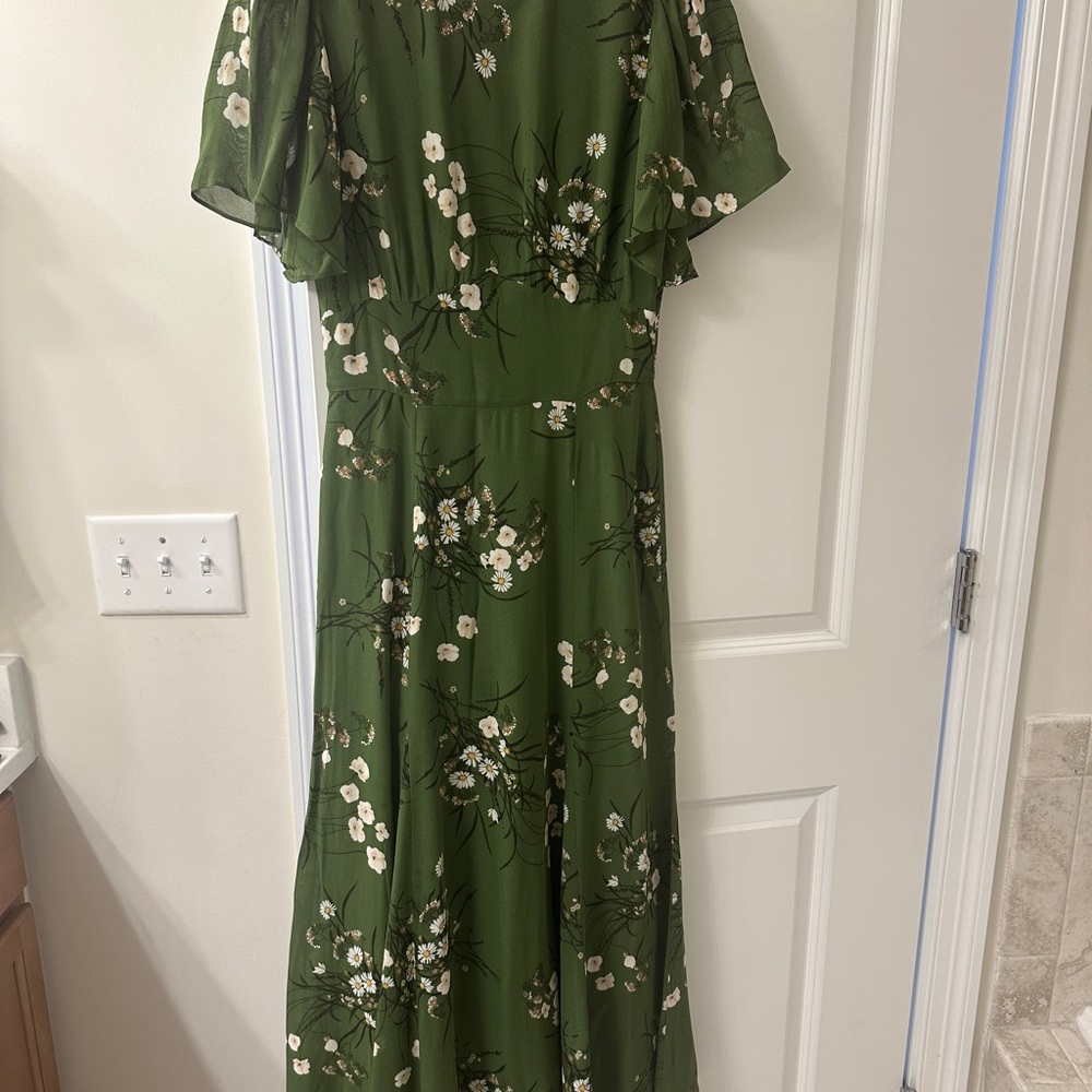 Reformation Lomita Roxana Floral Midi Dress - Picture 9 of 9